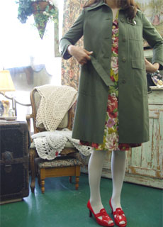 Like the women&#039;s Army ..vintage military  coat