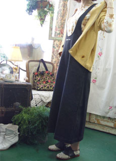 KANEKO ISAO  black Jean dress(PINKHOUSE )